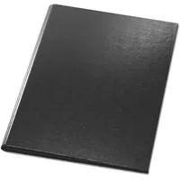 Exacompta 10x Klemmbrett Klappe beschichtetem Karton Format A4 Schwarz