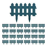 VidaXL Rasenkanten 25 Stk. Grün 10 m PP