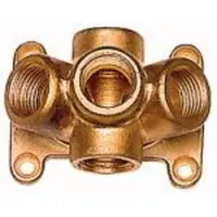 Riegler Verteiler zur Wandbefestigung, 5 Anschl. G 1/2, 3