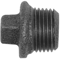 Riegler Stopfen 290, mit Rand, R 3/8 a. Temperguss
