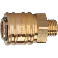 Riegler Schnellverschlusskuppl. NW 7,2 »connect line«, MS blank, G