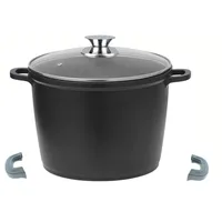 Cheffinger Tiefer Kochtopf Induktion Deckel Ø24/28cm