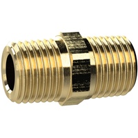 Riegler Doppelgewindenippel, R 1/8 a., R 1/4 a., SW