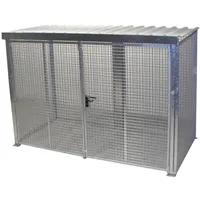 Bauer Südlohn Gasflaschen-Container GFC-M5/D-DF, feuerverzinkt