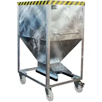 Bauer Südlohn Silobehälter SR-D 600, feuerverzinkt