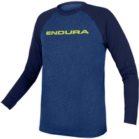Endura One Clan Langarmshirt Für Kinder blau 11-12yrs