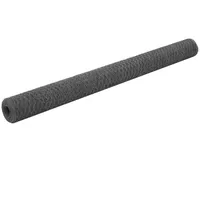 VidaXL Drahtzaun Stahl mit PVC-Beschichtung 25x1,5 m Grau