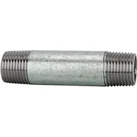 Riegler Rohrdoppelnippel 23, AG/AG, R 2, Länge 200,0 mm