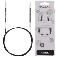 KnitPro Karbonz Rundstricknadel 24" (60cm) | 4mm