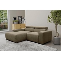 DOMO collection Ecksofa DOMO COLLECTION "Brandon, inkl. Kopfteilverstellung, B/T/H: