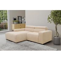 DOMO collection Ecksofa »Brandon kleine Ausführung B/T/H: 214/100/80 cm«,