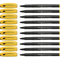 Schneider Topliner 967 Fineliner (Strichstärke 0,4 mm) 10 Stück