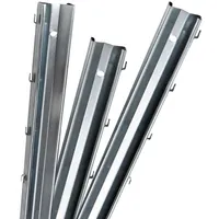 Aquagart 60 Z-Profil Zaunpfosten 2,5m lang Wildzaun Weidezaun Forstzaun