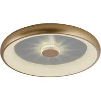 Just light. LED-Deckenleuchte Vertigo Messing Matt Ø 61,5 cm