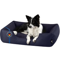 BedDog Hundebett Zara, Hundekissen mit abziehbaren waschbaren Bezug, Hundekorb,