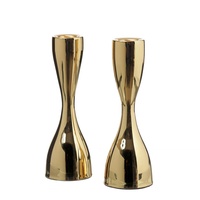 MARELIDA Stabkerzenhalter Kerzenständer - Metall - H: 18cm -