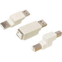 S-Conn USB ABU-ABU - USB Adapter, A Buchse auf
