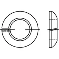 Industrial Quality Supplies DIN 74361 Federstahl C 22,5 galvanisch
