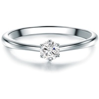 Trilani Ring aus Sterling Silber in mit Zirkonia 51