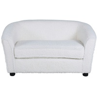 VCM Teddy Sofa 2 Personen für Kind weiß.
