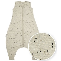 Meyco Schlafoverall Jumper Rib Mini Spot Sand Melange 92cm,