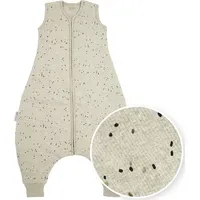 Meyco Schlafoverall Jumper Rib Mini Spot Sand Melange 92cm,