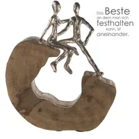 Gilde Casablanca Skulptur Secure - braun