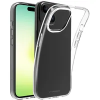 Vivanco Super Slim Cover für iPhone 15 Plus transparent
