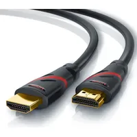 CSL HDMI-Kabel 2.1 15 m rot/schwarz