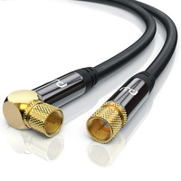 Primewire SAT-Kabel, Koax, F-Stecker, HDTV SAT Koax Kabel 90°