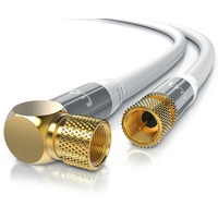 Primewire SAT-Kabel, Koax, F-Stecker, HDTV SAT Koax Kabel 90°