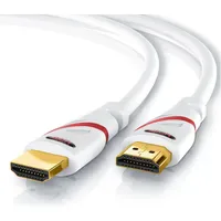 CSL HDMI-Kabel 2.1 HDMI Typ A 15 m Schwarz/Weiß