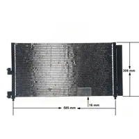 Mahle AC 372 000S für LANCIA Ypsilon FIAT Punto