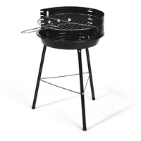 Grillmeister Rundgrill Standgrill Grill Holzkohlegrill Camping Ø 33 cm