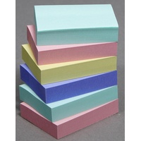 Post-it Post-it® Recycling Notes Rainbow Haftnotizen farbsortiert, 6 Blöcke