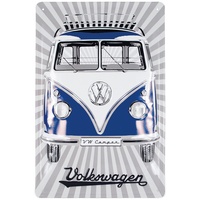 BRISA VW Collection - Volkswagen Retro-Blech-Schild-Vintage-Dekoration Geschenk-Idee aus Metall