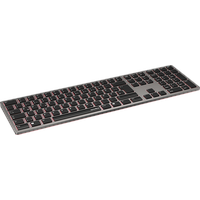 SPEEDLINK Levia Wireless Office Keyboard, grau, LEDs RGB, USB/Bluetooth,