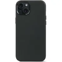 Decoded iPhone 15 Plus Leder Case schwarz