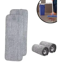 Starlyf Autoclean mop Ersatzmatten, Wischbezug, Polyester, 32x12 cm, Ersatzpads,