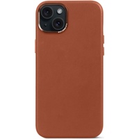 Decoded Leather Backcover für iPhone 15 Plus Tan