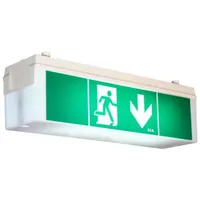 Beg 7894 Notleuchte 14m Wandmontage weiß IP54 2DN14/8/EVG