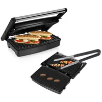 Setpoint Großer Elektro Kontaktgrill & Grillzange Multigrill Tischgrill 1500Watt,