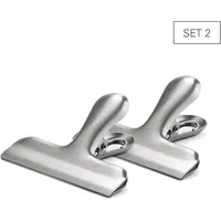 Karl Weis Verschlussklammern breit (2er)