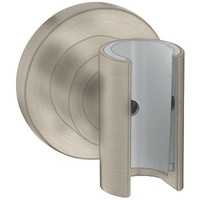 Hansgrohe Axor Citterio Brausehalter rund brushed nickel