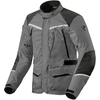 RevIt! Revit Voltiac 3 H2O, Textiljacke wasserdicht - Grau/Schwarz