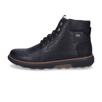 Rieker Herren B3342 Schnürstiefel, Schwarz, 46 EU Weit