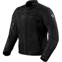 RevIt! Revit Eclipse 2 Textiljacke Schwarz S