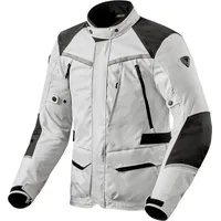 RevIt! Revit Voltiac 3 H2o Textiljacke wasserdicht - Hellgrau/Schwarz