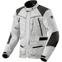 RevIt! Revit Voltiac 3 H2o Textiljacke wasserdicht - Hellgrau/Schwarz