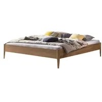 Hasena Lounge Pieve Bettgestell Massivholz - Bianco
